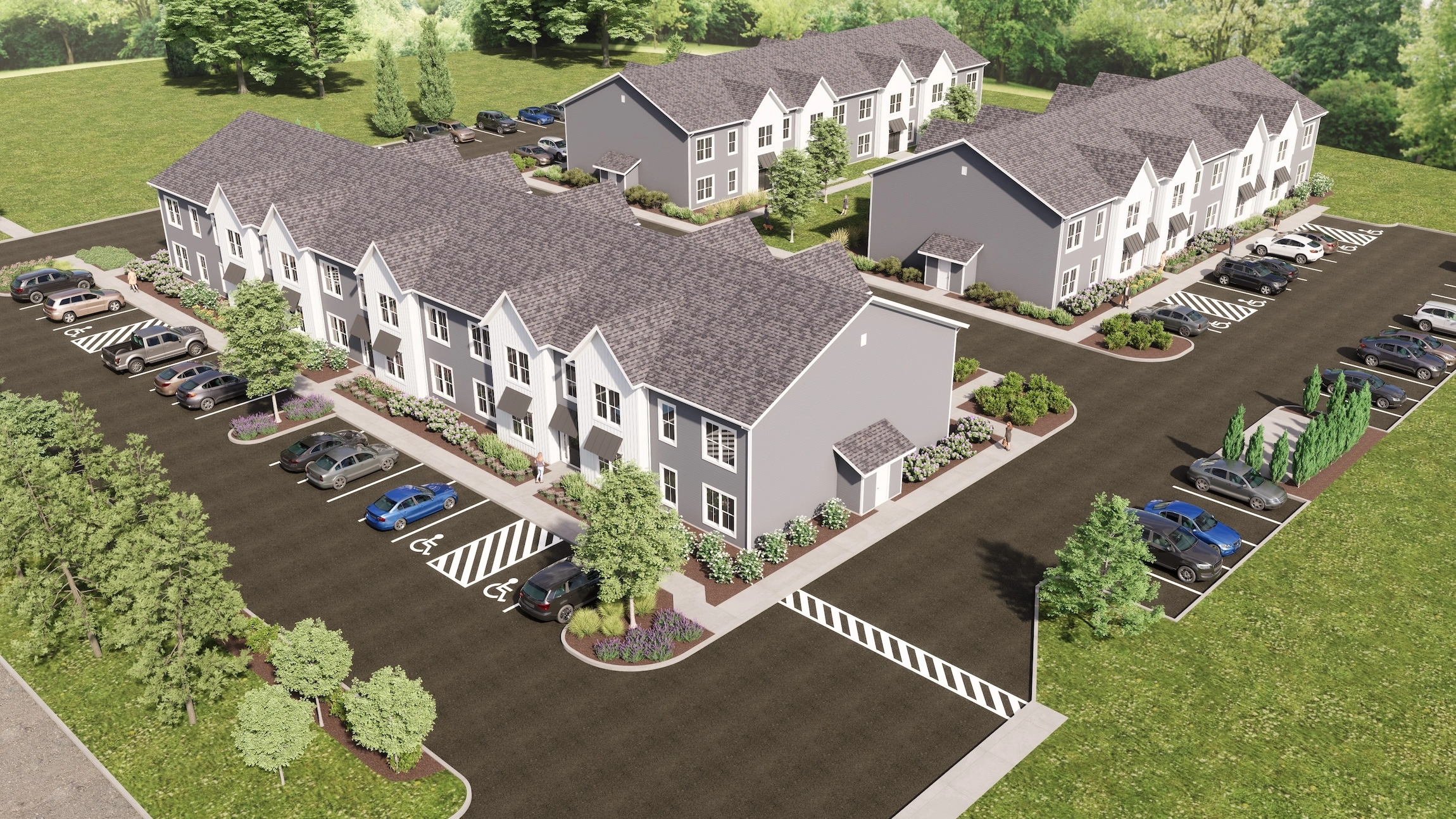 Hunter Woods Flats Birdeye